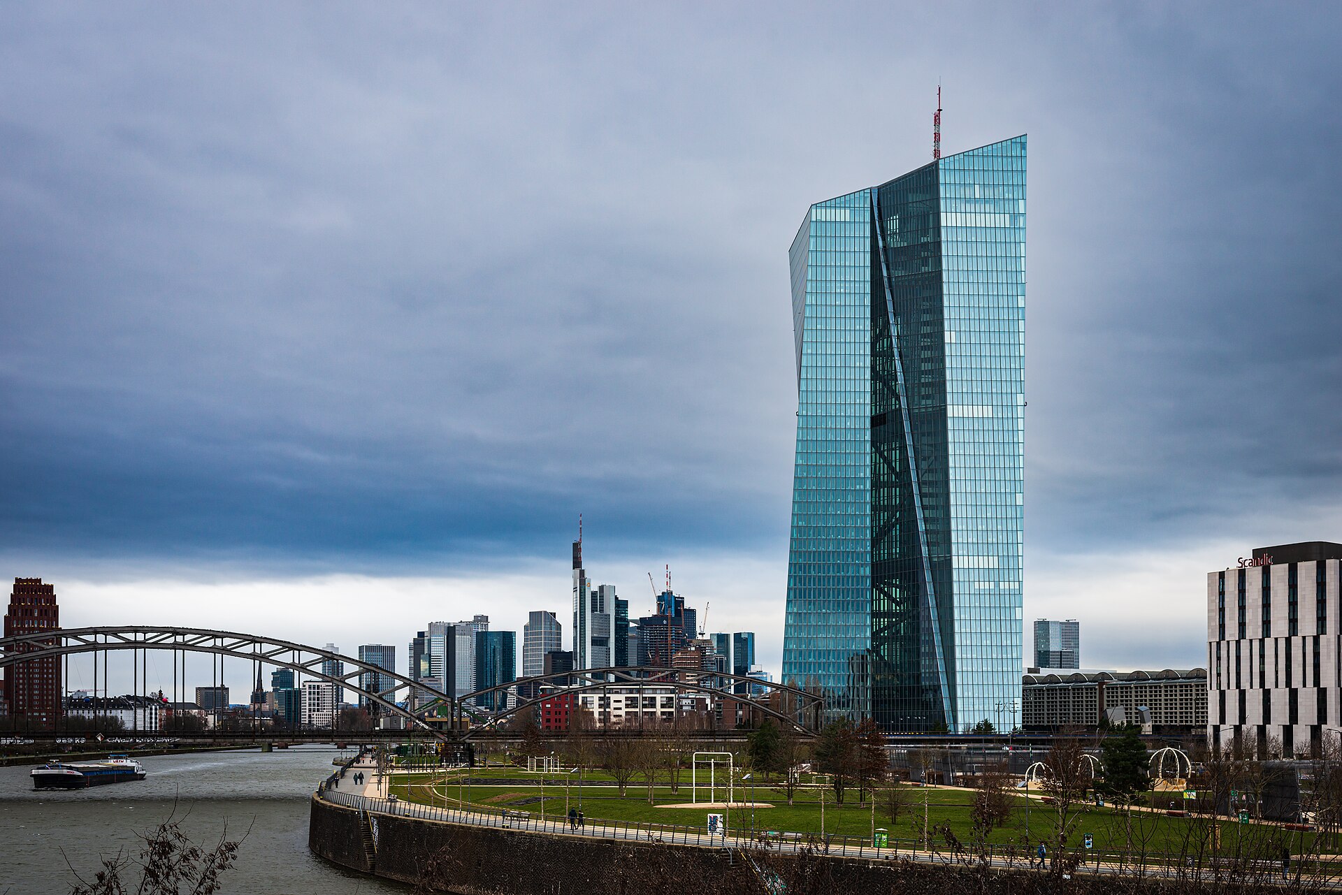 Le siège de la Banque centrale européenne à Francfort
