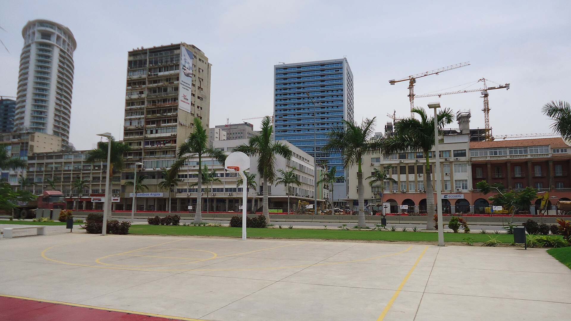 Le front de mer de Luanda, en Angola